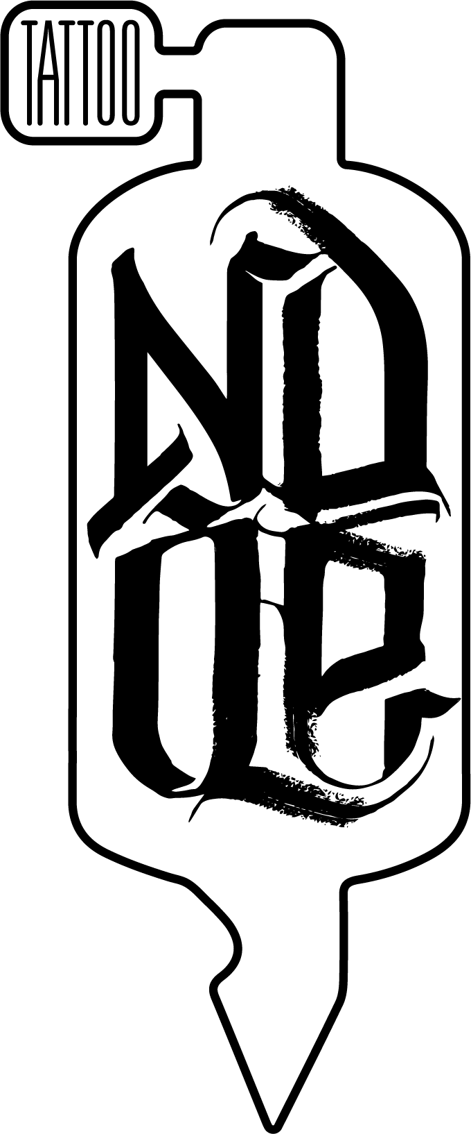 Tattoo NDOE logo variation 3
