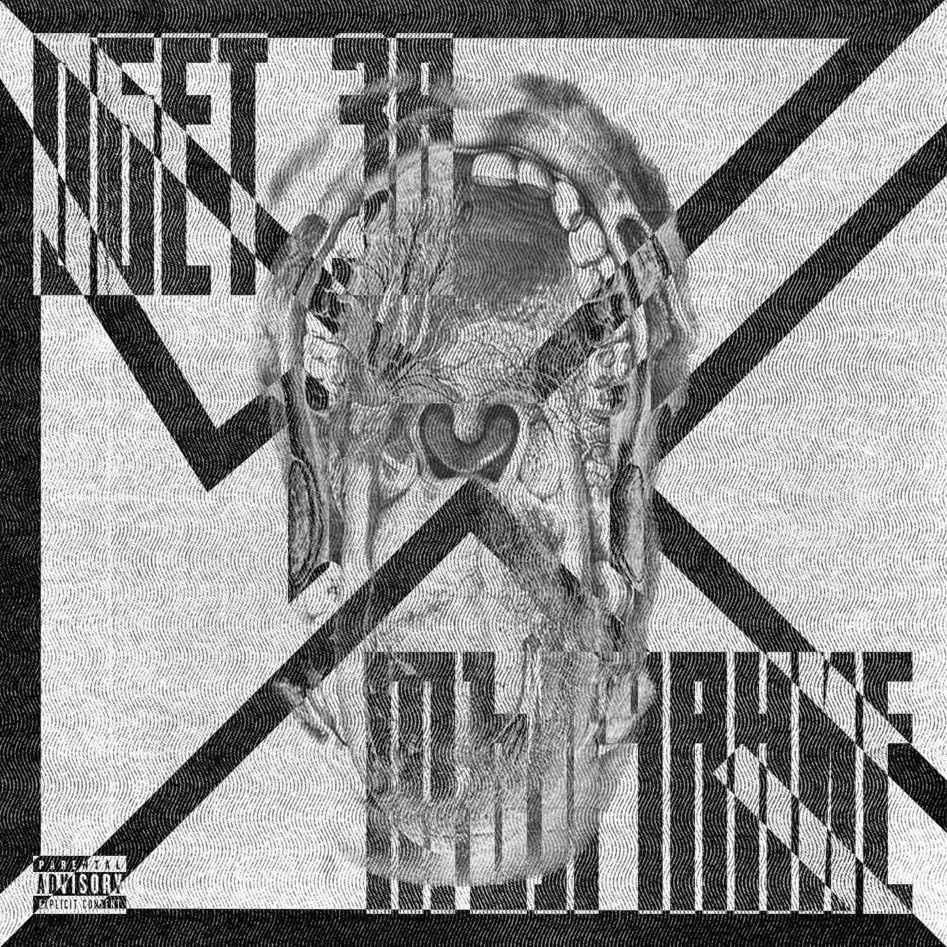 Distressed PSMK cover artwork with skull and parental advisory label